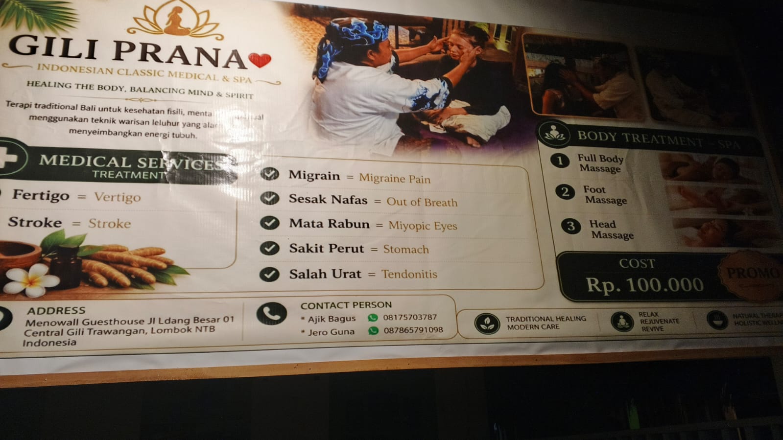 Gili Prana Spa